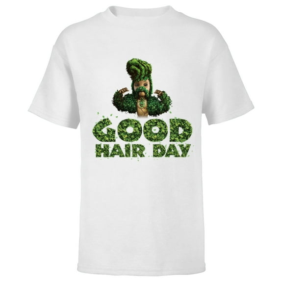 Marvel Studios I Am Groot Good Hair Day - Short Sleeve T-Shirt for Kids - Customized-White