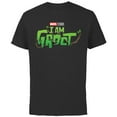 thumbnail image 1 of Marvel Studios I Am Groot Logo - Short Sleeve Cotton T-Shirt for Adults - Customized-Black, 1 of 5