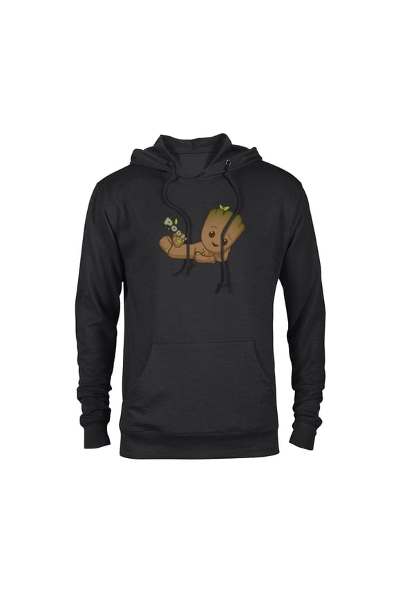 Studios I Am Groot Poot! - Pullover Hoodie for Adults - Customized-Black