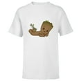 thumbnail image 1 of Marvel Studios I Am Groot Poot! - Short Sleeve T-Shirt for Kids - Customized-White, 1 of 5