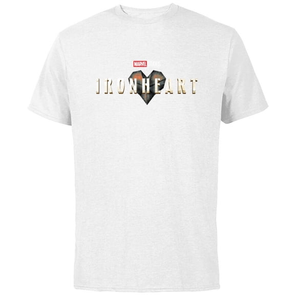 Marvel Studios Ironheart - Short Sleeve Cotton T-Shirt for Adults - Customized-White