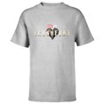 thumbnail image 1 of Marvel Studios Ironheart - Short Sleeve T-Shirt for Kids - Customized-Athletic Heather, 1 of 5