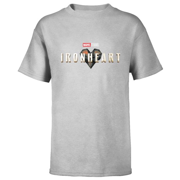 Marvel Studios Ironheart - Short Sleeve T-Shirt for Kids - Customized-Athletic Heather