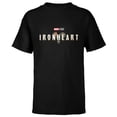 thumbnail image 1 of Marvel Studios Ironheart - Short Sleeve T-Shirt for Kids - Customized-Black, 1 of 5