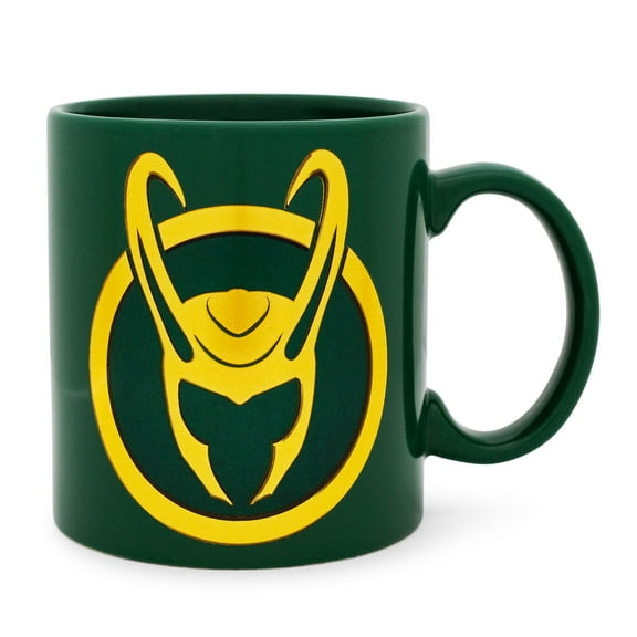Marvel Studios Loki Foil Embossed Ceramic Mug | Holds 20 Ounces