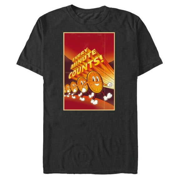 Marvel Studios Loki S2 TVA Miss Minutes Every Minute Counts - Short Sleeve Blended T-Shirt for Adults - Customized-Dark Heather