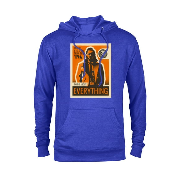 Marvel Studios Loki Season 2 Bigger Than the TVA Disney+ MCU - Pullover Hoodie for Adults - Customized-Navy