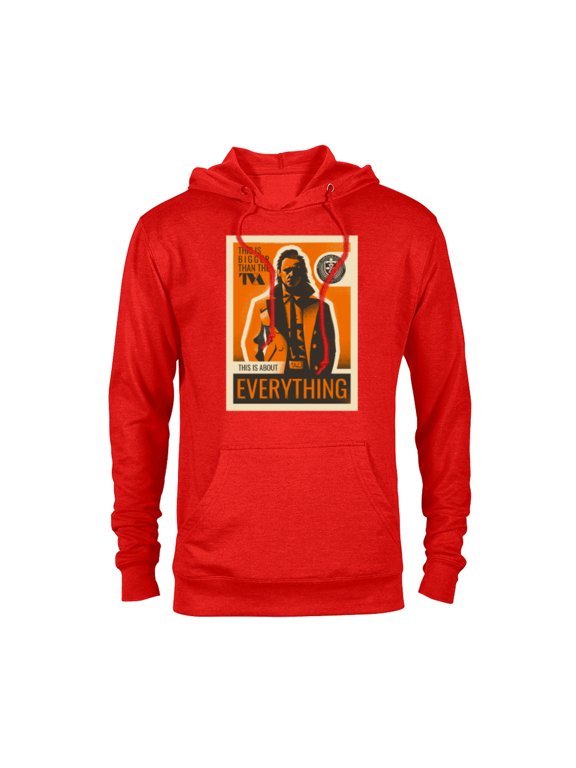 Studios Loki Season 2 Bigger Than the TVA Disney+ MCU - Pullover Hoodie for Adults - Customized-Red