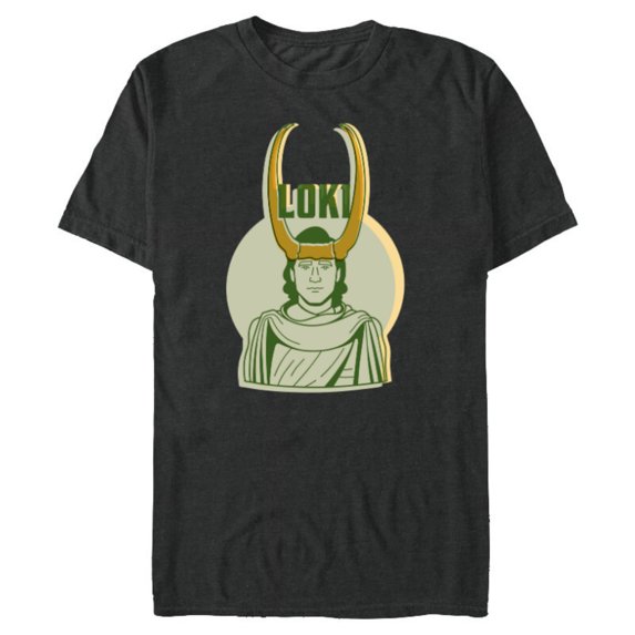 Marvel Studios Loki Season 2 God Loki Classic Art - Short Sleeve Blended T-Shirt for Adults - Customized-Dark Heather