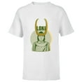 thumbnail image 1 of Marvel Studios Loki Season 2 God Loki Classic Art - Short Sleeve T-Shirt for Kids - Customized-White, 1 of 5