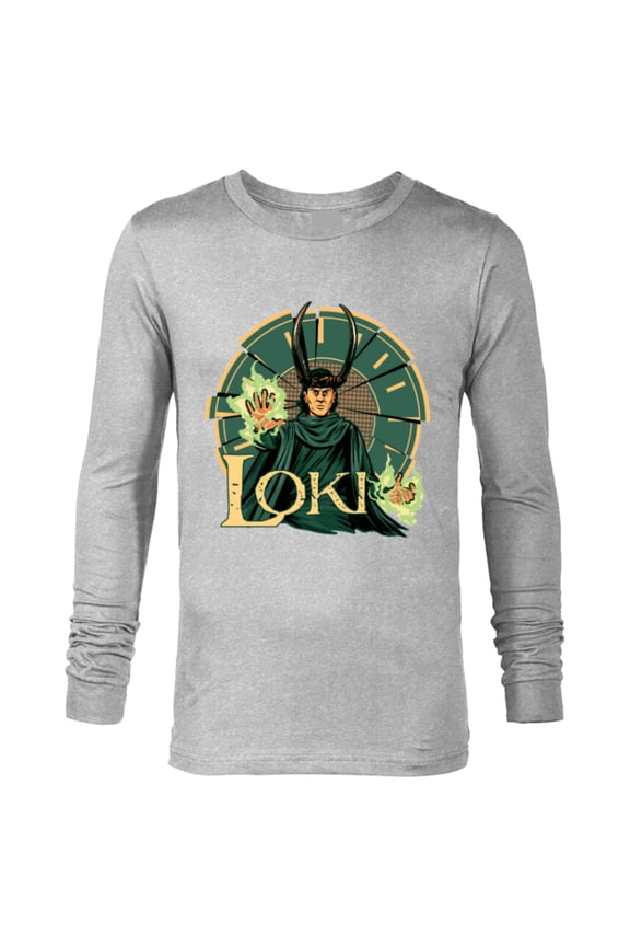 Studios Loki Season 2 God Loki Fractured Time - Long Sleeve T-Shirt for Men - Customized-Athletic Heather