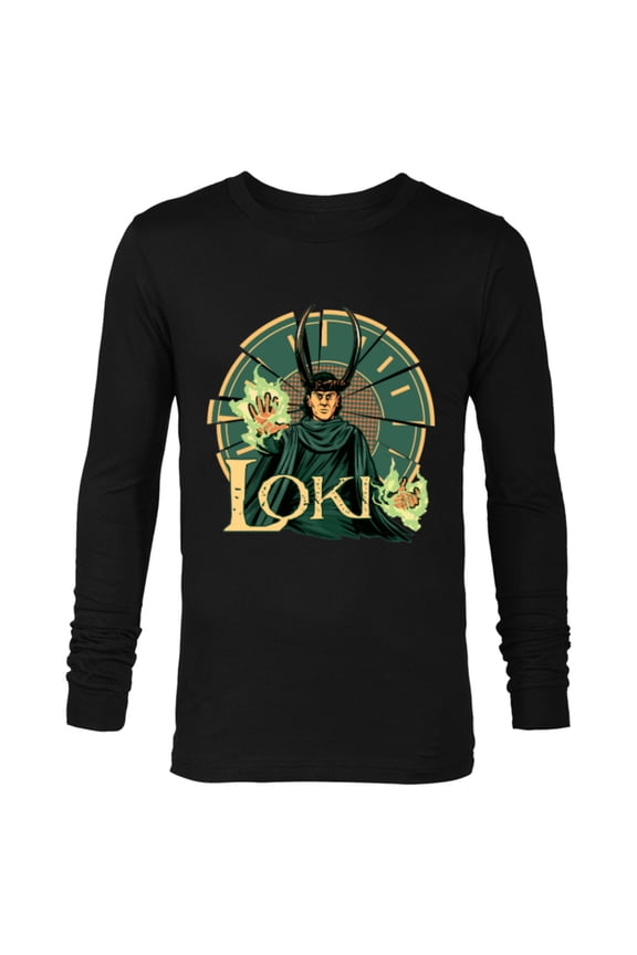 Studios Loki Season 2 God Loki Fractured Time - Long Sleeve T-Shirt for Men - Customized-Black
