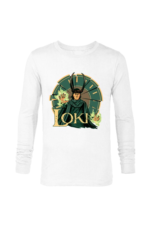 Studios Loki Season 2 God Loki Fractured Time - Long Sleeve T-Shirt for Men - Customized-White
