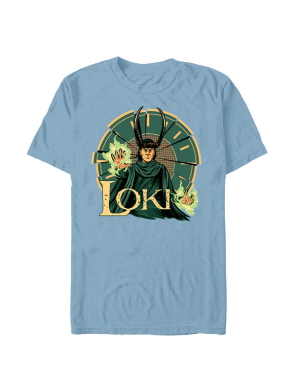 Studios Loki Season 2 God Loki Fractured Time - Short Sleeve Blended T-Shirt for Adults - Customized-Ocean Blue