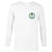 Marvel Studios Loki Season 2 Loki Toon Style Corner Image - Long Sleeve T-Shirt for Men - Customized-White