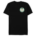 thumbnail image 1 of Marvel Studios Loki Season 2 Loki Toon Style Corner Image - Short Sleeve Blended T-Shirt for Adults - Customized-Black, 1 of 5