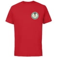 thumbnail image 1 of Marvel Studios Loki Season 2 Loki Toon Style Corner Image - Short Sleeve Cotton T-Shirt for Adults - Customized-Red, 1 of 5