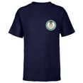 thumbnail image 1 of Marvel Studios Loki Season 2 Loki Toon Style Corner Image - Short Sleeve T-Shirt for Kids - Customized-Navy, 1 of 5