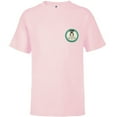 thumbnail image 1 of Marvel Studios Loki Season 2 Loki Toon Style Corner Image - Short Sleeve T-Shirt for Kids - Customized-Soft Pink, 1 of 5