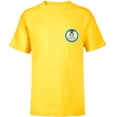 thumbnail image 1 of Marvel Studios Loki Season 2 Loki Toon Style Corner Image - Short Sleeve T-Shirt for Kids - Customized-Yellow, 1 of 5