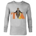 thumbnail image 1 of Marvel Studios Loki Season 2 Loki and TVA Logo Disney+ MCU - Long Sleeve T-Shirt for Men - Customized-Athletic Heather, 1 of 5