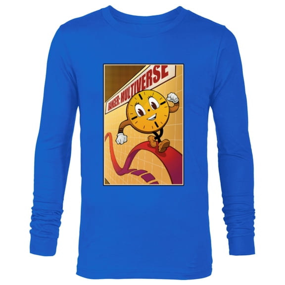 Marvel Studios Loki Season 2 Miss Minutes Danger Multiverse - Long Sleeve T-Shirt for Men - Customized-Navy