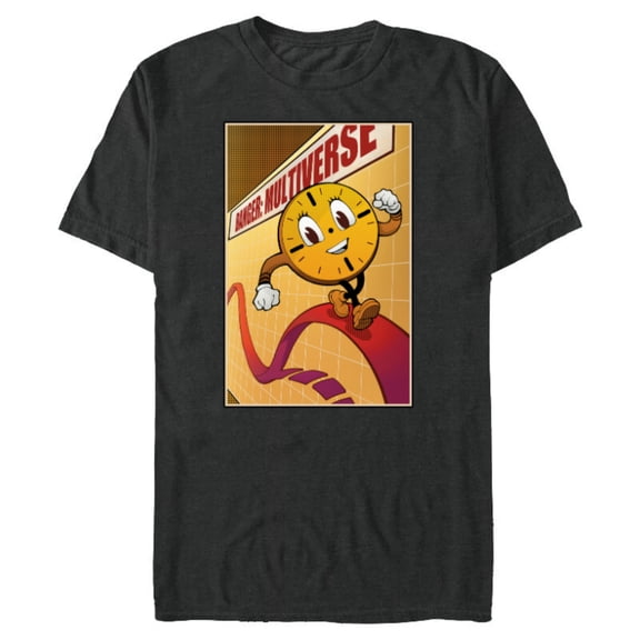 Marvel Studios Loki Season 2 Miss Minutes Danger Multiverse - Short Sleeve Blended T-Shirt for Adults - Customized-Dark Heather