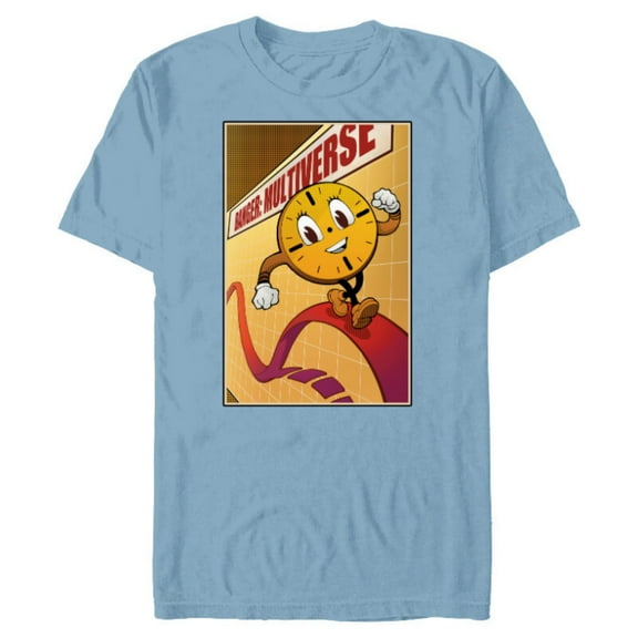 Marvel Studios Loki Season 2 Miss Minutes Danger Multiverse - Short Sleeve Blended T-Shirt for Adults - Customized-Ocean Blue