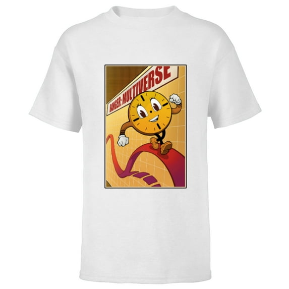 Marvel Studios Loki Season 2 Miss Minutes Danger Multiverse - Short Sleeve T-Shirt for Kids - Customized-White