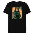 thumbnail image 1 of Marvel Studios Loki Season 2 Sylvie Shattered Disney+ MCU - Short Sleeve Blended T-Shirt for Adults - Customized-Black, 1 of 5