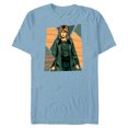 thumbnail image 1 of Marvel Studios Loki Season 2 Sylvie Shattered Disney+ MCU - Short Sleeve Blended T-Shirt for Adults - Customized-Ocean Blue, 1 of 5