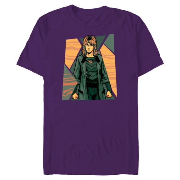Marvel Studios Loki Season 2 Sylvie Shattered Disney+ MCU - Short Sleeve Blended T-Shirt for Adults - Customized-Purple