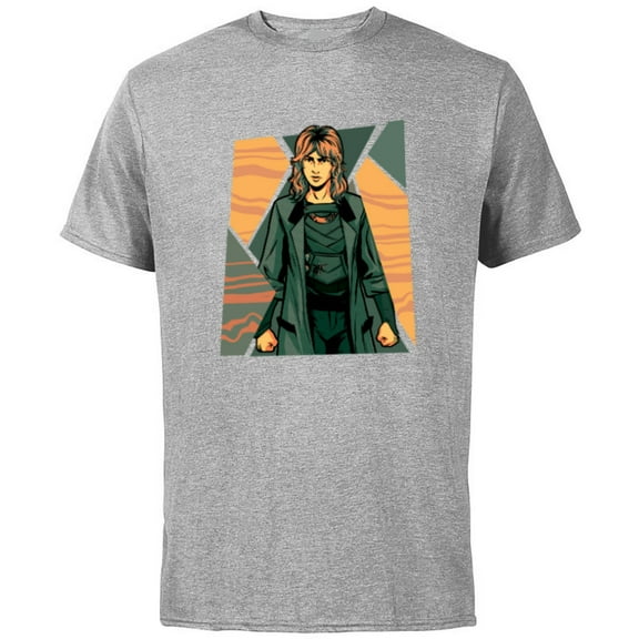 Marvel Studios Loki Season 2 Sylvie Shattered Disney  MCU - Short Sleeve Cotton T-Shirt for Adults - Customized-Athletic Heather