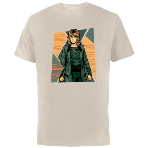 Marvel Studios Loki Season 2 Sylvie Shattered Disney  MCU - Short Sleeve Cotton T-Shirt for Adults - Customized-Natural