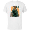 thumbnail image 1 of Marvel Studios Loki Season 2 Sylvie Shattered Disney+ MCU - Short Sleeve Cotton T-Shirt for Adults - Customized-White, 1 of 5