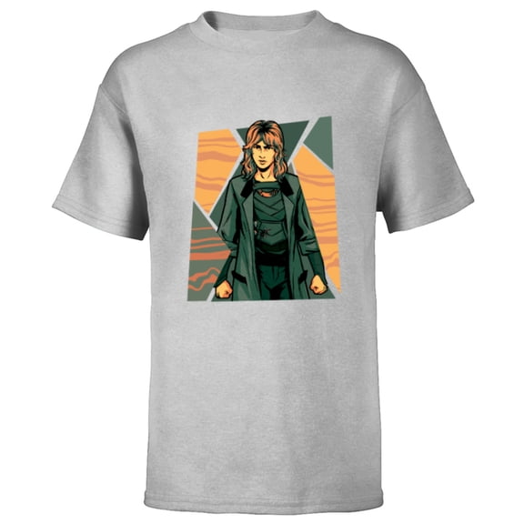 Marvel Studios Loki Season 2 Sylvie Shattered Disney  MCU - Short Sleeve T-Shirt for Kids - Customized-Athletic Heather
