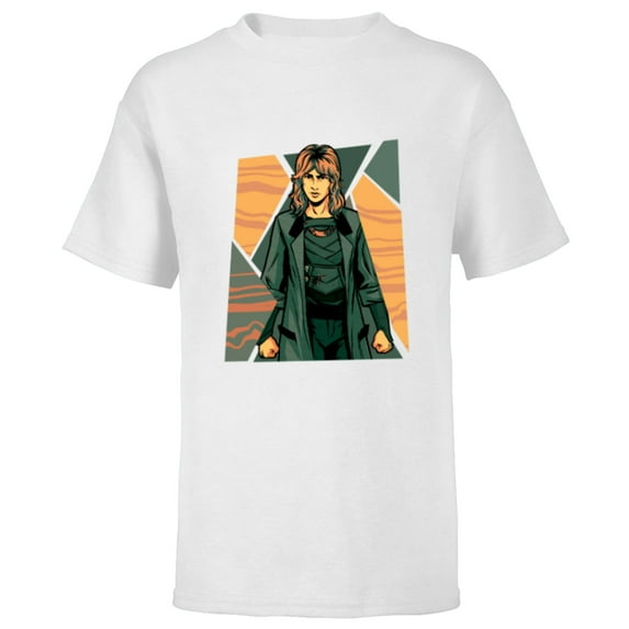 Marvel Studios Loki Season 2 Sylvie Shattered Disney+ MCU - Short Sleeve T-Shirt for Kids - Customized-White