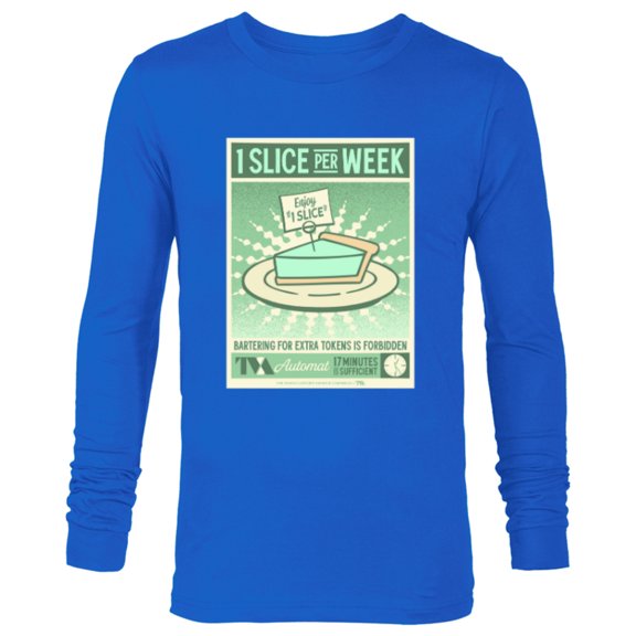 Marvel Studios Loki Season 2 TVA Automat 1 Slice of Pie MCU - Long Sleeve T-Shirt for Men - Customized-Navy