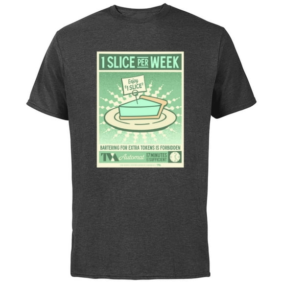 Marvel Studios Loki Season 2 TVA Automat 1 Slice of Pie MCU - Short Sleeve Cotton T-Shirt for Adults - Customized-Charcoal