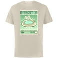 thumbnail image 1 of Marvel Studios Loki Season 2 TVA Automat 1 Slice of Pie MCU - Short Sleeve Cotton T-Shirt for Adults - Customized-Natural, 1 of 5