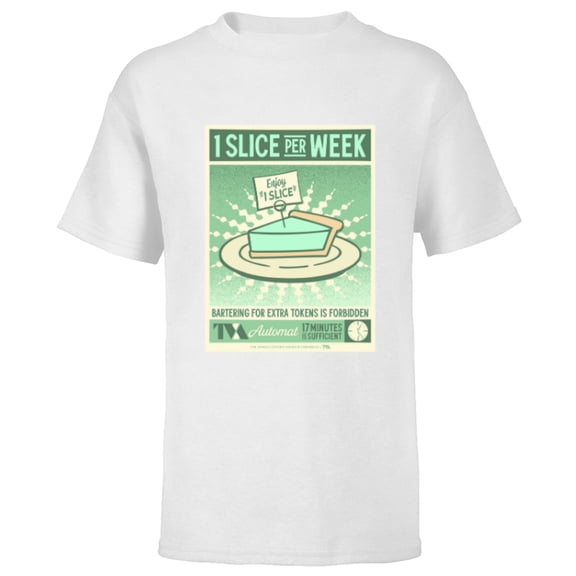 Marvel Studios Loki Season 2 TVA Automat 1 Slice of Pie MCU - Short Sleeve T-Shirt for Kids - Customized-White