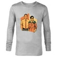 thumbnail image 1 of Marvel Studios Loki Season 2 TVA Casey and O.B. - Long Sleeve T-Shirt for Men - Customized-Athletic Heather, 1 of 5
