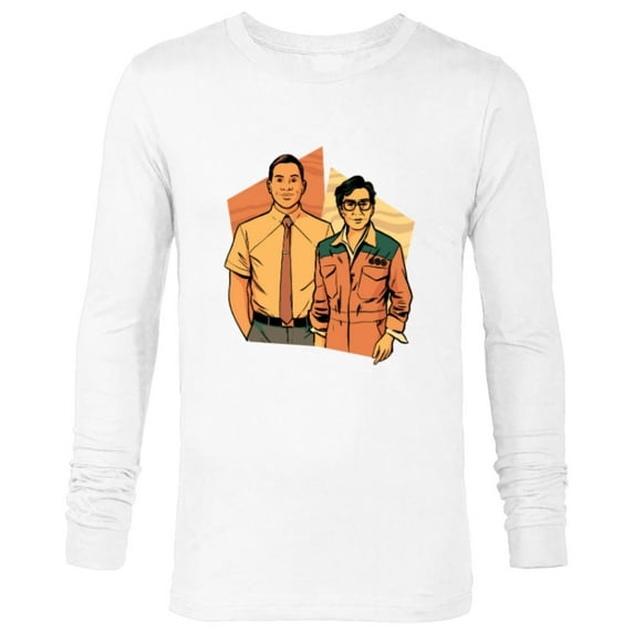Marvel Studios Loki Season 2 TVA Casey and O.B. - Long Sleeve T-Shirt for Men - Customized-White