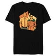 thumbnail image 1 of Marvel Studios Loki Season 2 TVA Casey and O.B. - Short Sleeve Blended T-Shirt for Adults - Customized-Black, 1 of 5