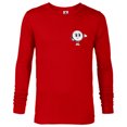 thumbnail image 1 of Marvel Studios Loki Season 2 TVA Miss Minutes B&W Retro Art - Long Sleeve T-Shirt for Men - Customized-New Red, 1 of 5