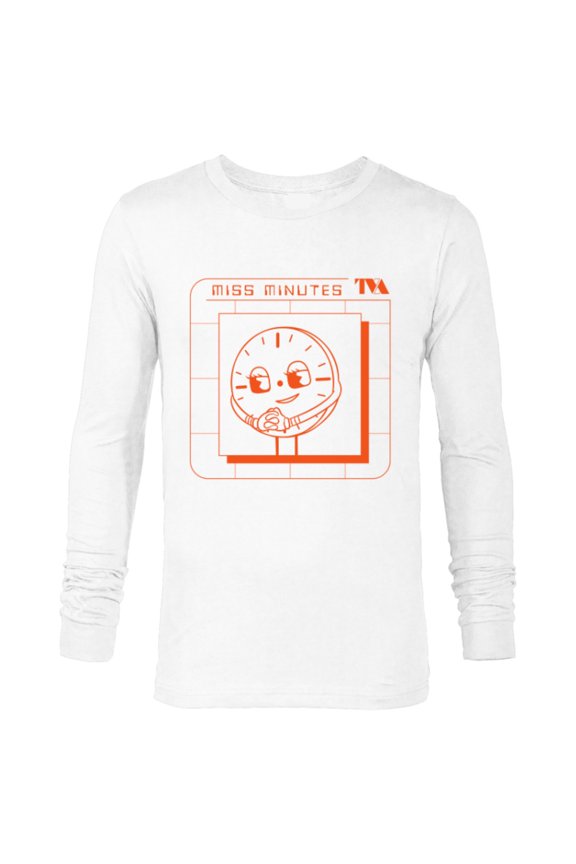 Studios Loki Season 2 TVA Miss Minutes Being Helpful - Long Sleeve T-Shirt for Men - Customized-White