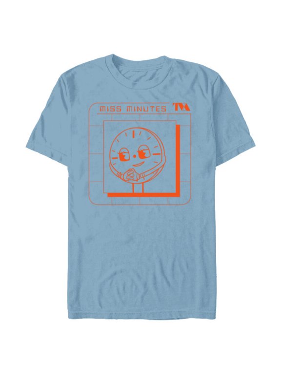 Studios Loki Season 2 TVA Miss Minutes Being Helpful - Short Sleeve Blended T-Shirt for Adults - Customized-Ocean Blue