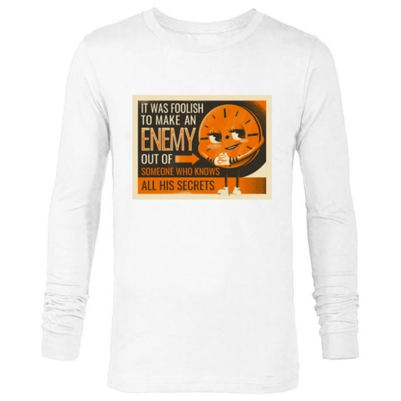 Marvel Studios Loki Season 2 TVA Miss Minutes Enemy Secrets - Long Sleeve T-Shirt for Men - Customized-White