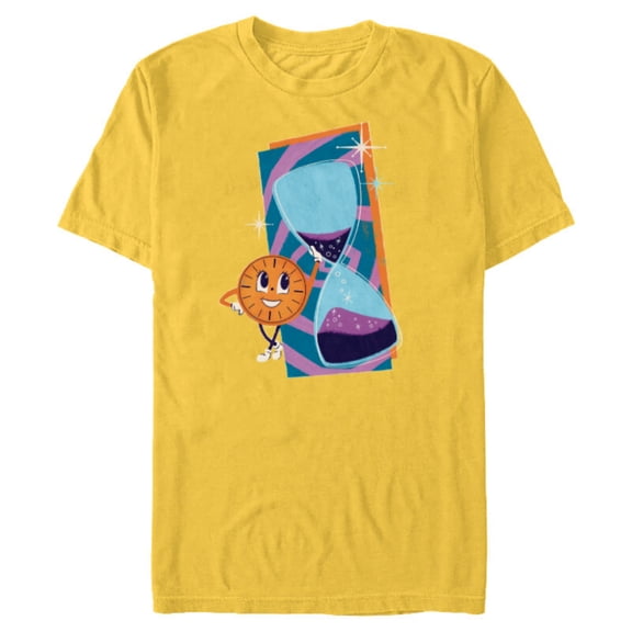 Marvel Studios Loki Season 2 TVA Miss Minutes Hourglass - Short Sleeve Blended T-Shirt for Adults - Customized-Yellow