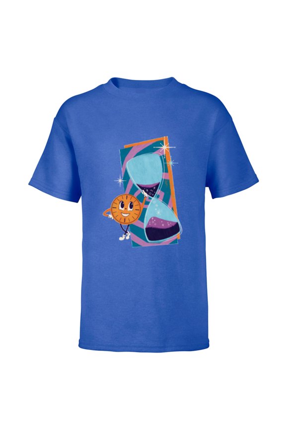 Studios Loki Season 2 TVA Miss Minutes Hourglass - Short Sleeve T-Shirt for Kids - Customized-Royal